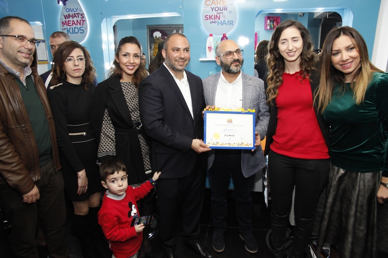 Launching of Johnson's Kids Hair Salon at KidzMondo